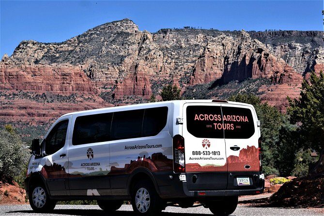 Sedona with Jerome and Montezuma Castle One-Day Van Tour - Sedona Red Rocks and the Chapel Stop That Sets the Tone